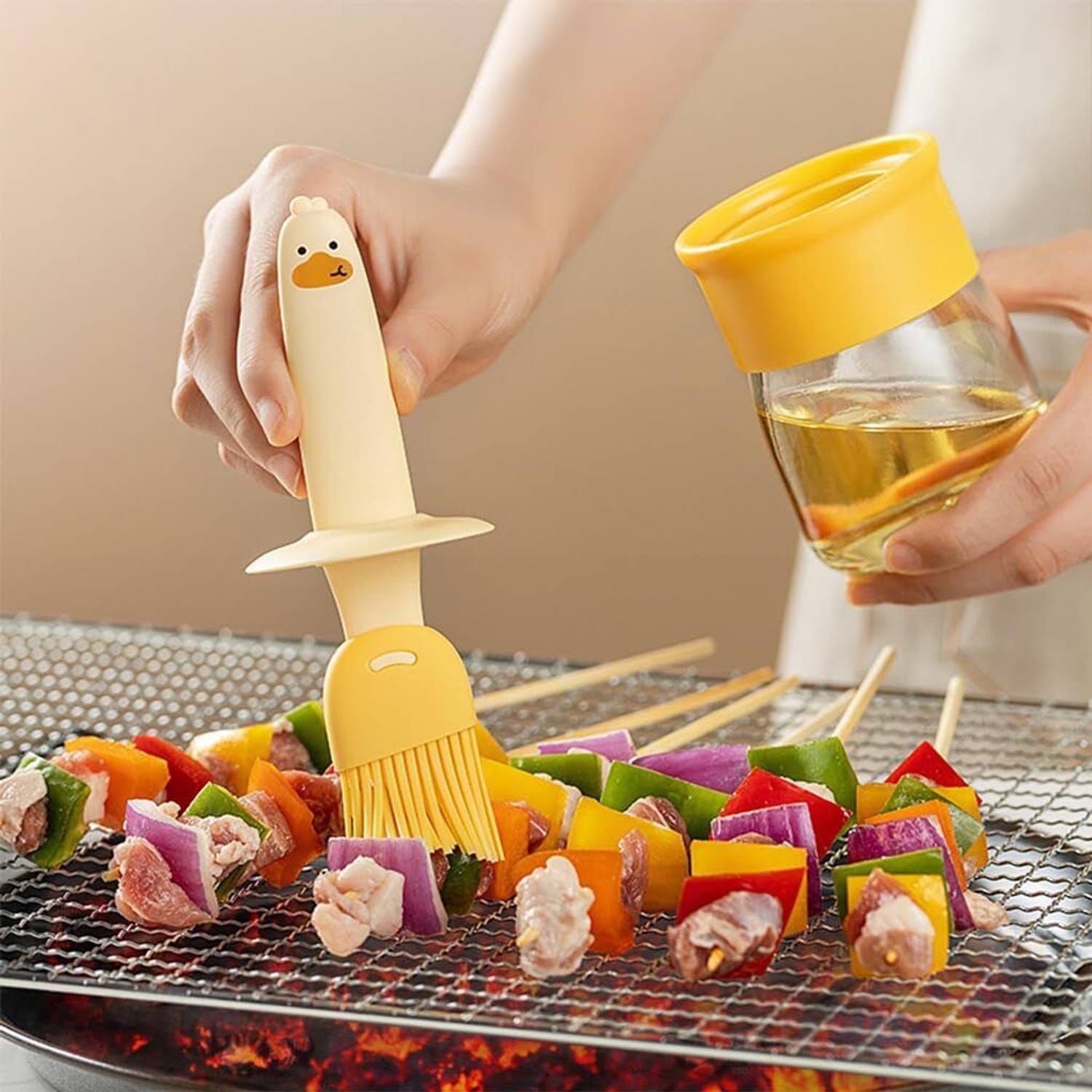 Oil brush